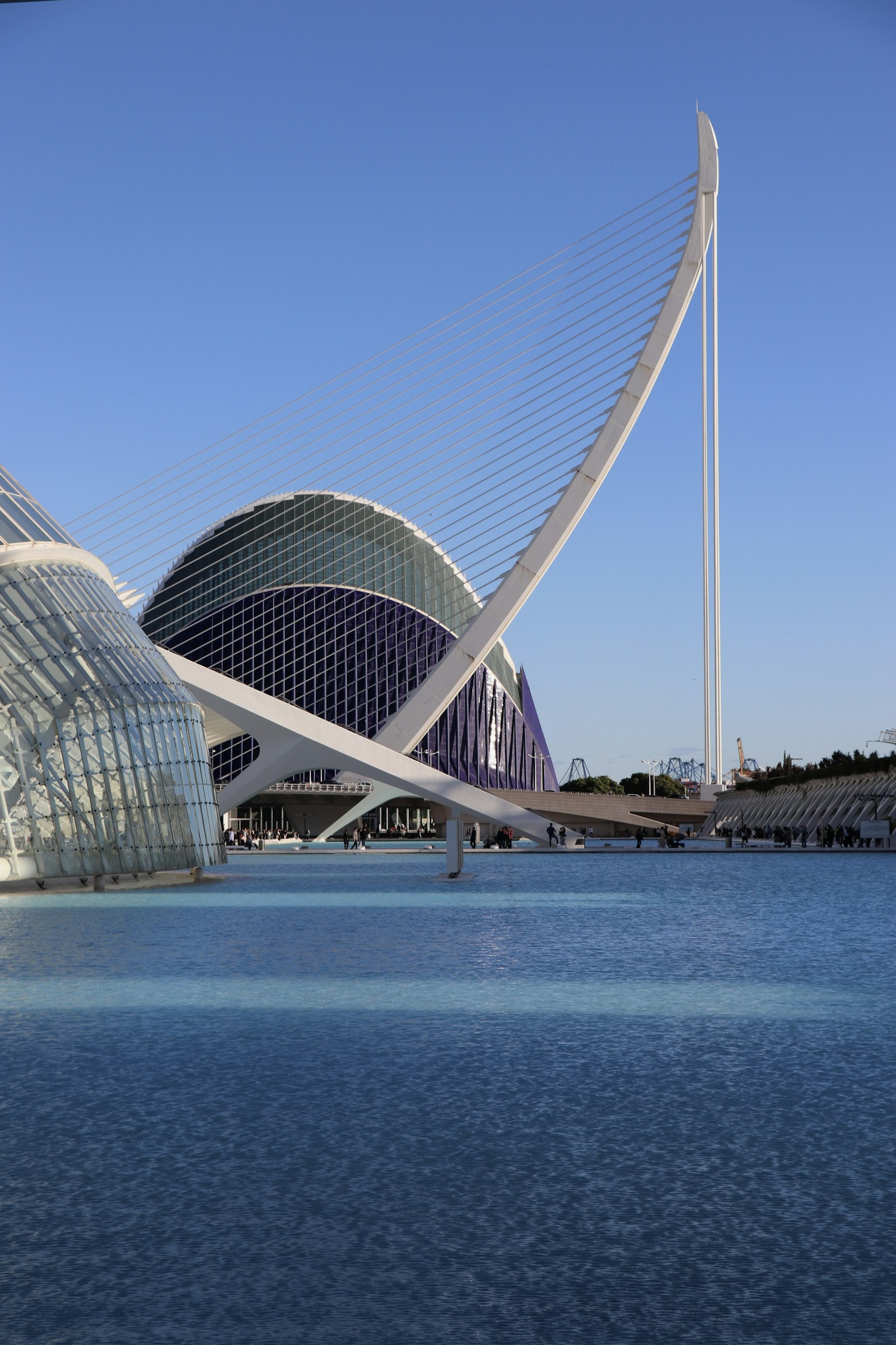 Modern pedestrian bridge in daylight — bridge AI brandable metaphor